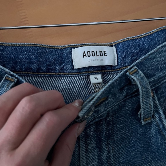 Agolde Leif skirt in Swing wash - Picture 5 of 5